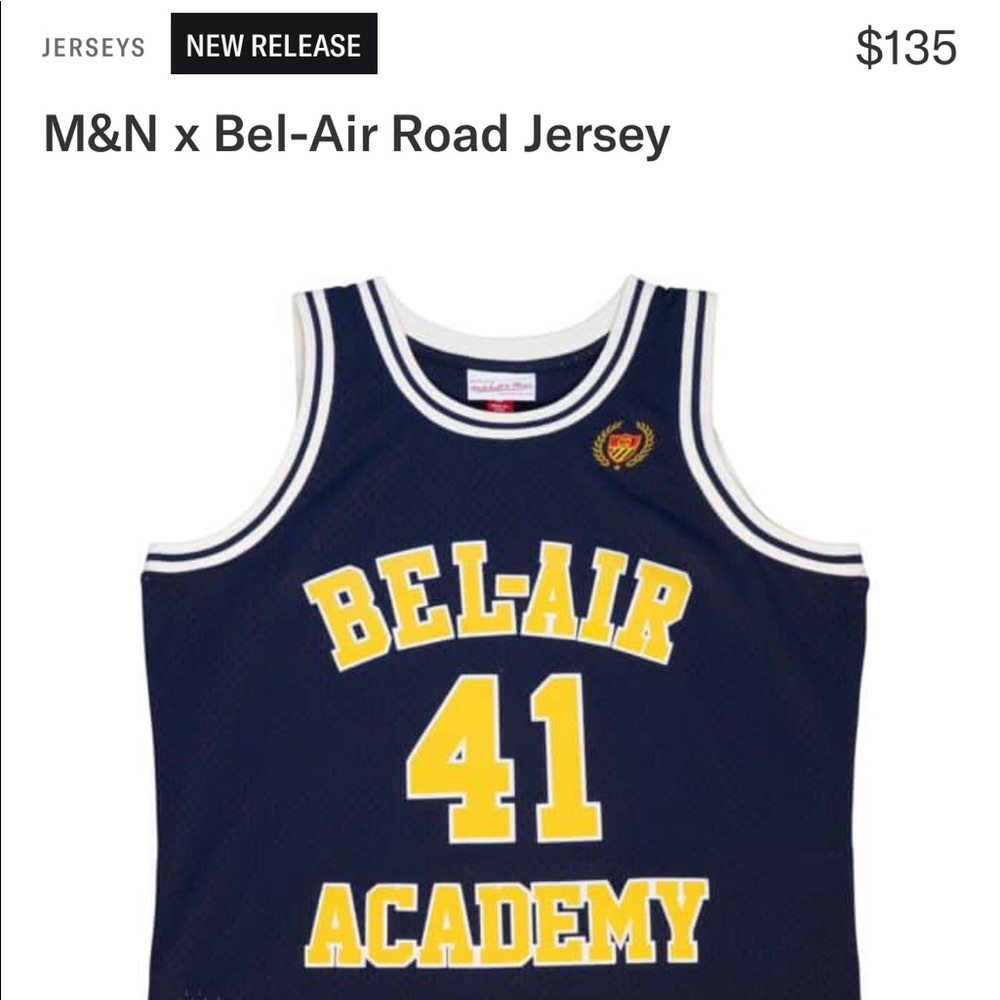 M&N x Bel-Air Road Jersey